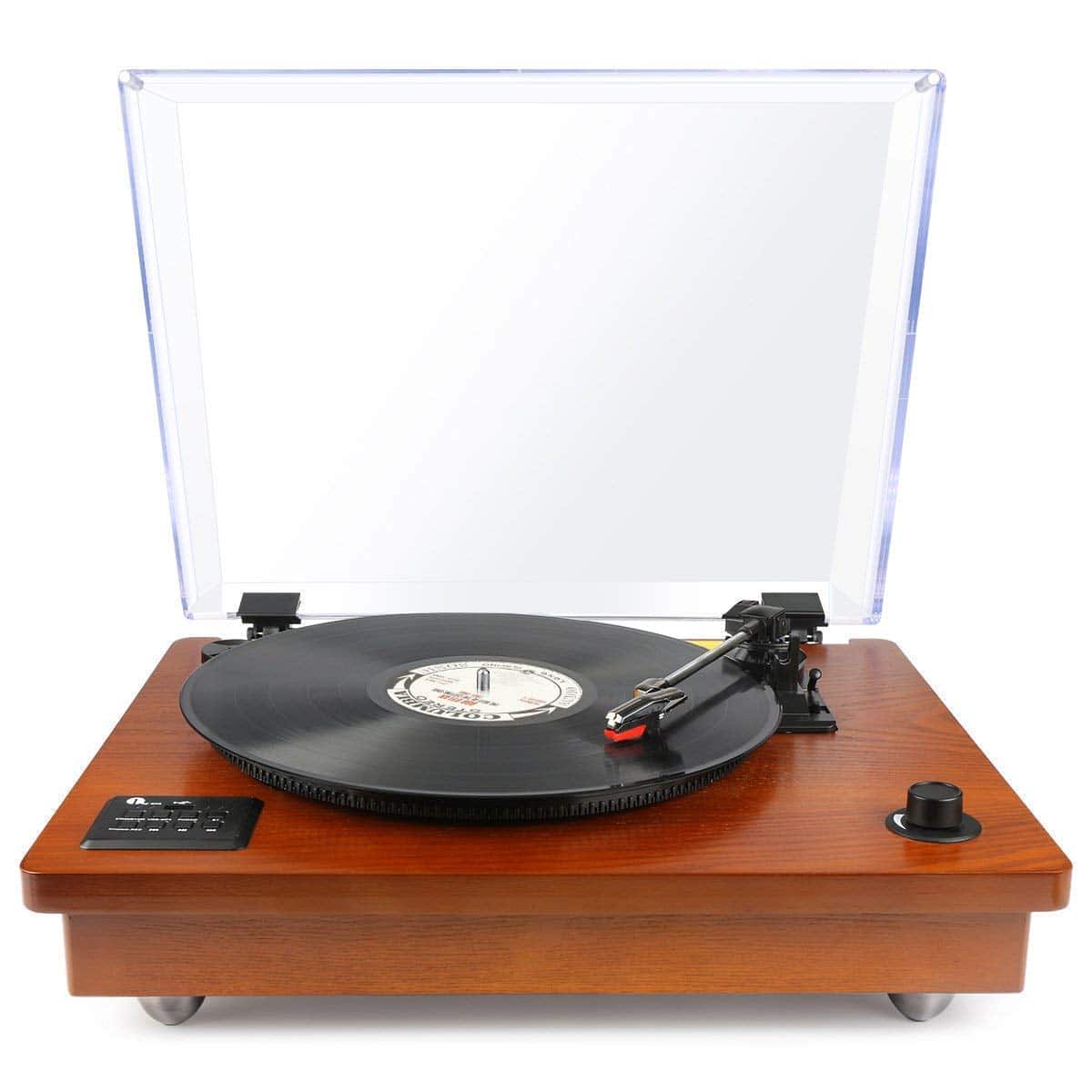 1byone Belt Driven Bluetooth Vinyl Turntable