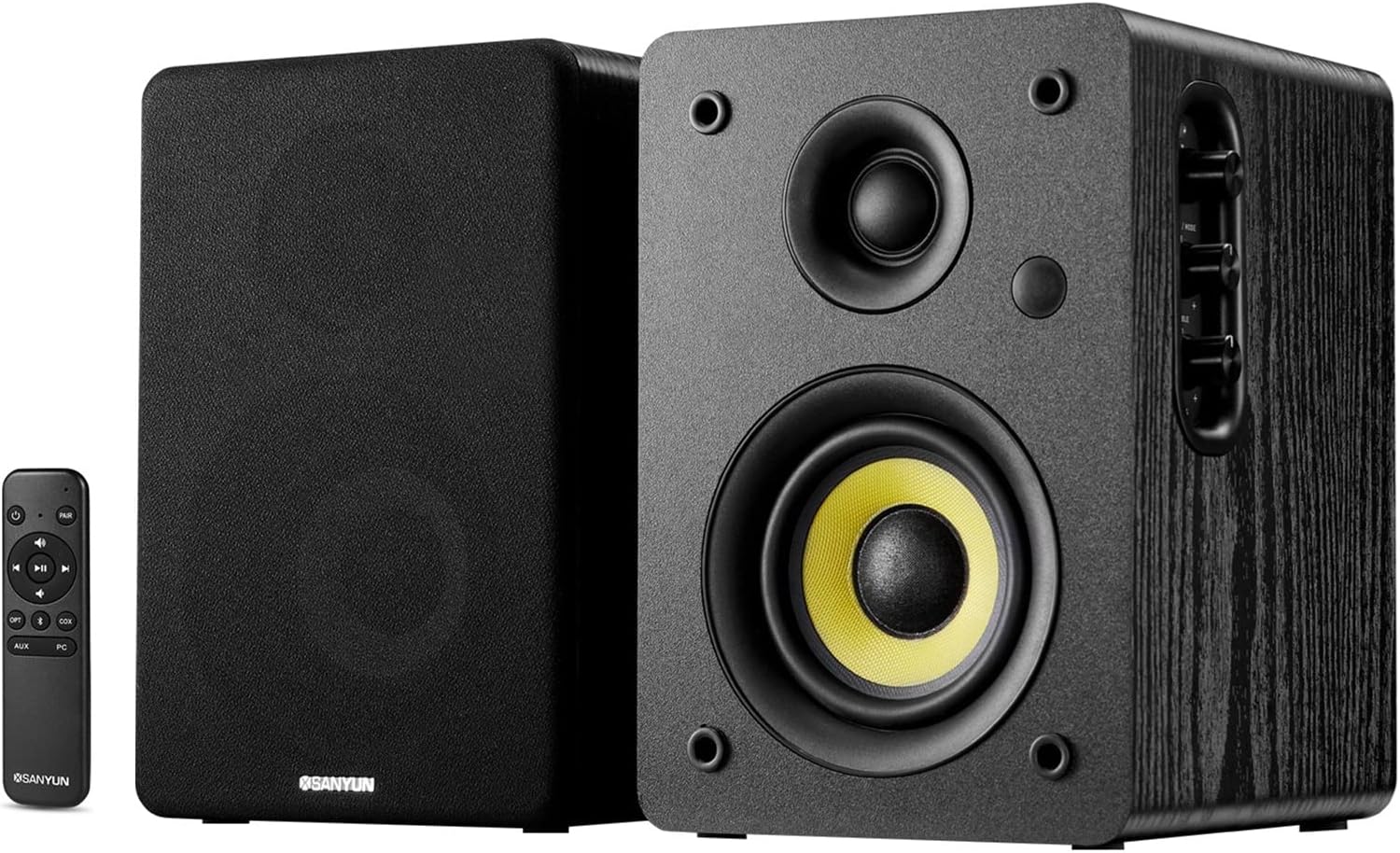 Sanyun SW206 80W Active Dual-Mode Bookshelf Speakers
