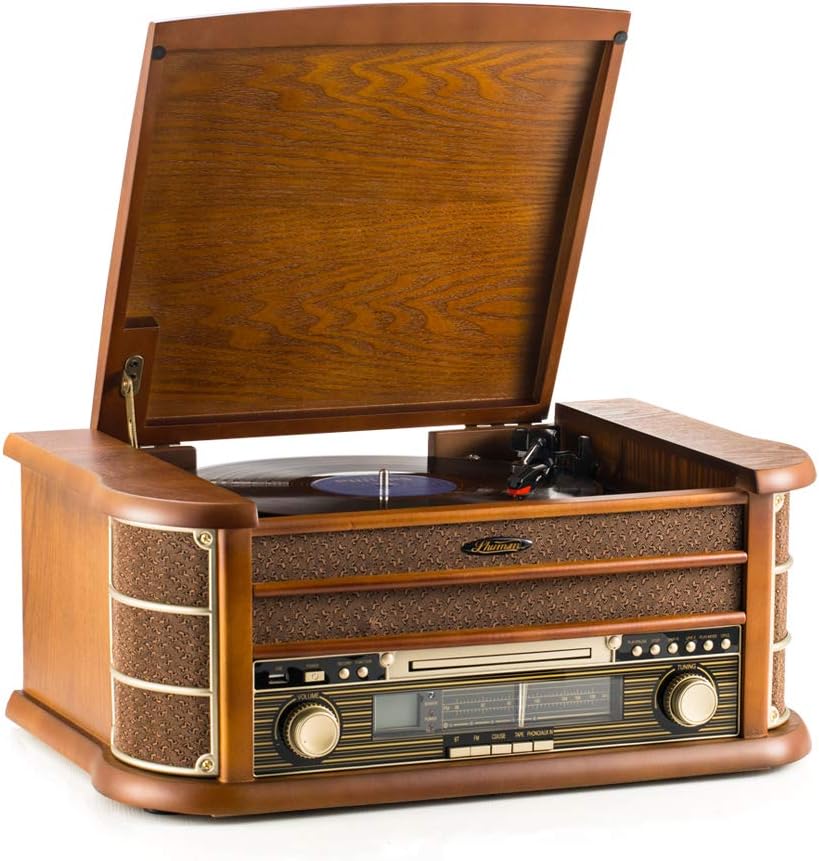 Shuman Retro 7-in-1 Record Player