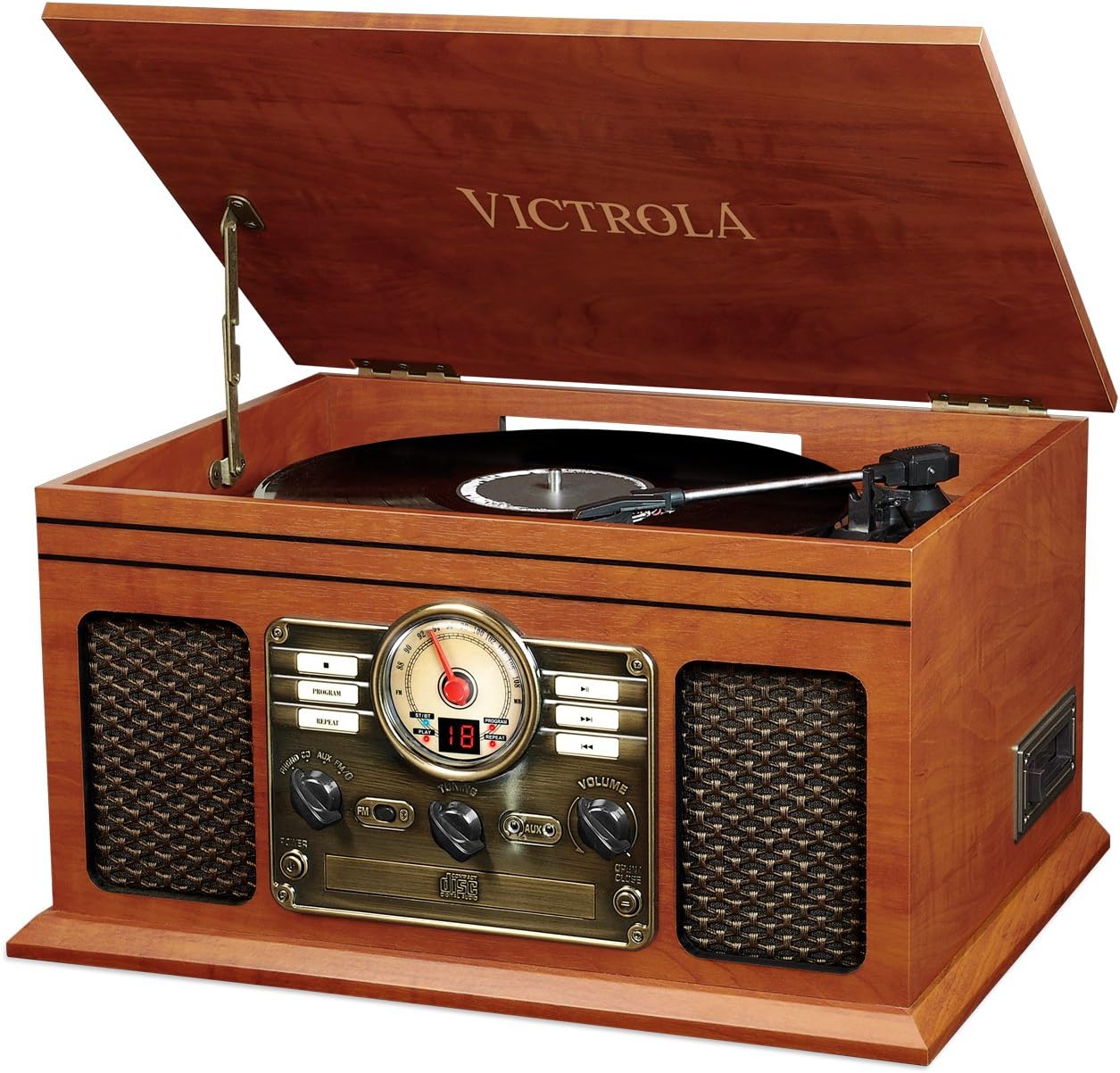 Victrola Classic 6-in-1 Entertainment Center