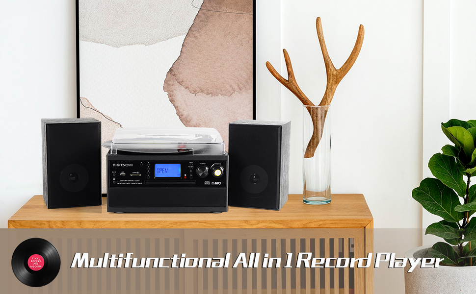 DIGITNOW Bluetooth Vinyl Record Player Review Vinyl Turntable Reviews